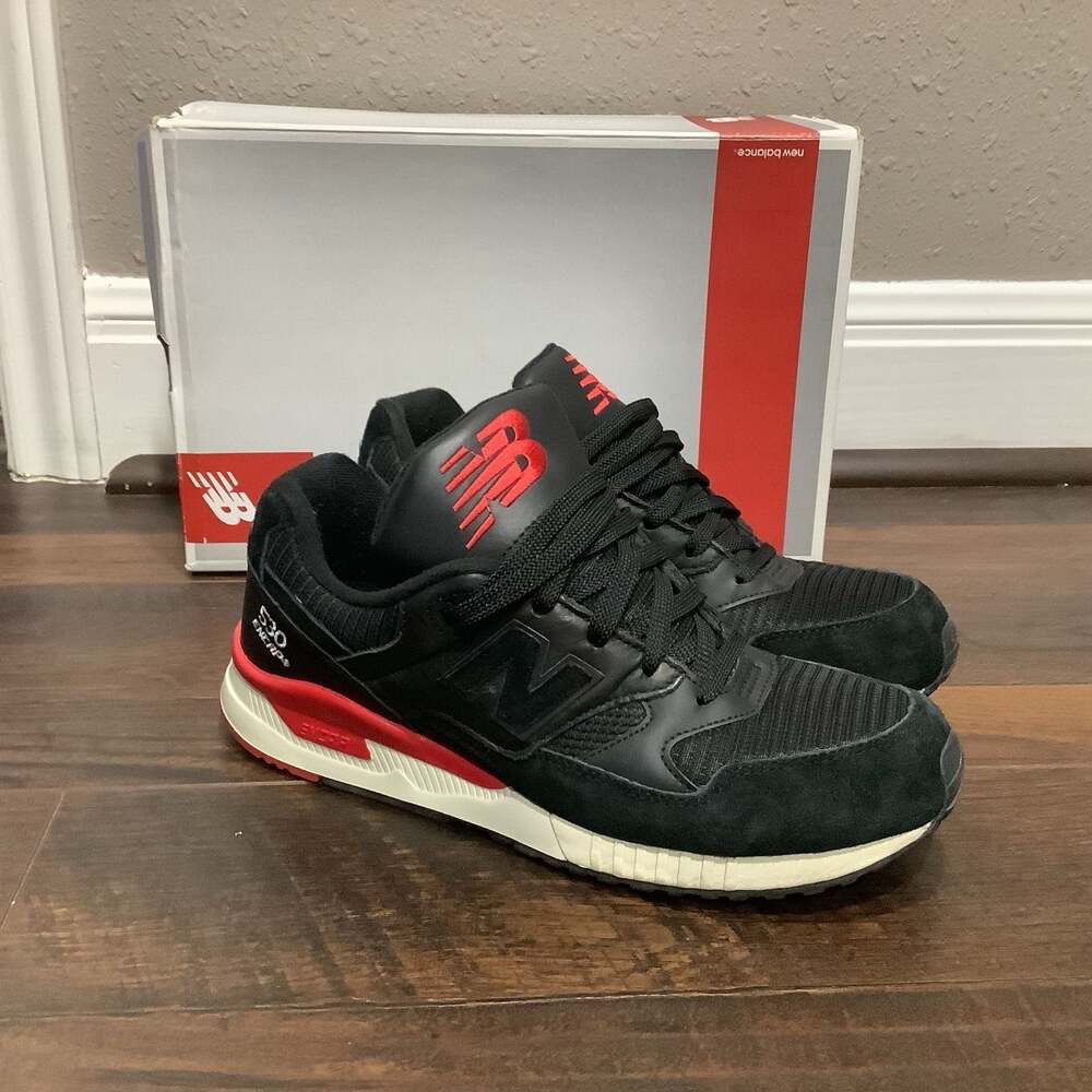 New Balance 530 Elite Edition Lost Classics Size 10 M530LC Black/Red